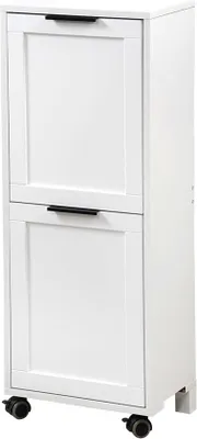 Produktbild von Famanu Schrank mit Abfalltrennsystem - Weiß