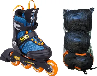 Produktbild von K2 Inline Skates Raider Pro Pack Kinder Inlineskates 30G0833 : 32 - 37 Grösse - Schuhe: 32 - 37
