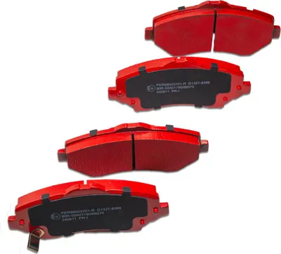 Produktbild von Bremsklotz Set Vorderachse Jeep Wrangler JK 07-18 Redline Performance
