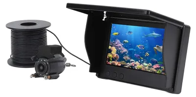 Productafbeelding van Onderwater visdrohne 30m kabel - 4,3 inch scherm - 5MP camera - 2000 CD helderheid