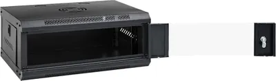 Produktbild von vidaXL Netzwerkschrank mit Speicher Schwarz 53 x 35 x 21 cm Stahl