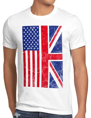 Produktbild von style3 USA Amerika Jack Union Herren T-Shirt Flagge Flag