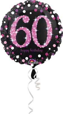 Produktbild von Amscan 3378801, Spielzeugballon, Folie, Pink, Rund, 5 Stück(e)