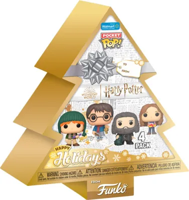Zdjęcie produktu dla Figury winylowe Funko Pop! Pocket POP - Zestaw 4 postaci z Harry'ego Pottera