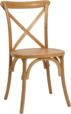 Produktbild von HOMLA LOSELI Holzstuhl natur 48x52x88 cm