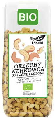 ORZECHY NERKOWCA PRAŻONE I SOLONE BIO 100 g - BIO PLANET