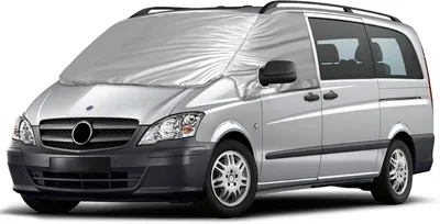 Productafbeelding van Windschermfolie als vervanging voor Mercedes-Benz Viano/Vito W639, bouwjaar 2003-2014, windschermbescherming, 600D, luxe zonwering
