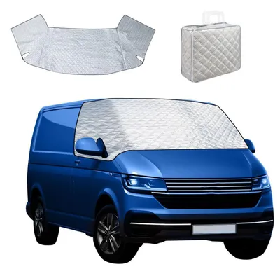Obrázok produktu pre Kryt čelného skla pre VW T4 (1995-2004), slnečná clona, ochrana proti mrazu, ochrana proti UV žiazeniu