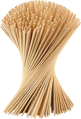 Imagen del producto de Varillas de bambú para plantas, 40 cm, 400 unidades, soporte natural para plantas de jardín y macetas
