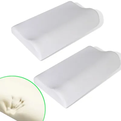 Produktbild von vidaXL 2 x ortopedický polštář s pamětí na spaní Polštář na spaní