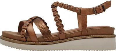 Produktbild von Flache Sandale aus Leder