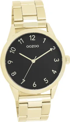 Produktbild von Oozoo Damen-Herren Uhr Analog Quarzuhr Armband gold Timepieces D2UOC11427