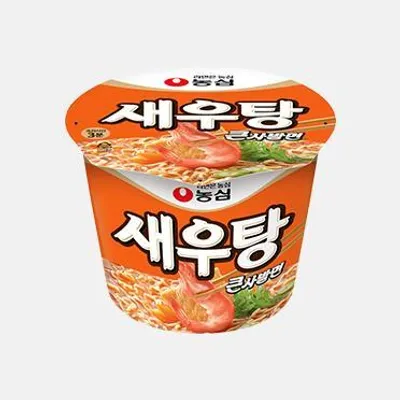 Produktbild von Nongshim | Instant-suppe Spicy Shrimp Ramyun - 115g - Scharf - Garnelen-geschmack - Instantnudeln
