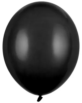 Produktbild von Strong Balloons 27cm, Pastellschwarz (1 Packung / 10 Stück)