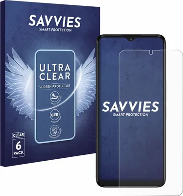 Produktbild von 6x Für TCL 40 R 5G Schutzfolie Savvies Displayschutz Display Schutz Folie Klar Transparent