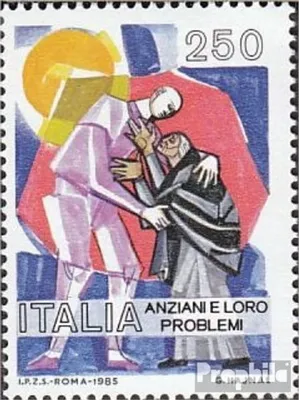 Produktbild von Briefmarken Italien 1985 Mi 1906 (kompl.Ausg.) postfrisch Ältere Mitbürger