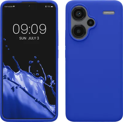 Kwmobile Handyhülle Für Xiaomi Redmi Note 9 – Weiches Silikon-Case In Dunkelschiefer, Kameraschutz, Rutschfest