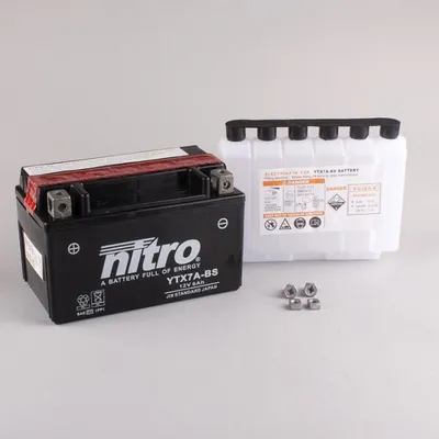 Zdjęcie produktu dla Akumulatory Nitro YTX7A-BS 6AH MF
