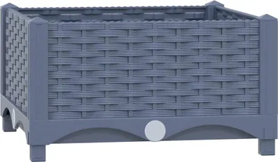 Produktbild von vidaXL Hochbeet 40x40x23 cm Polypropylen