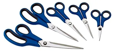 Produktbild von 5-teiliges Haushaltsscherenset mit Softgrip-Griffen