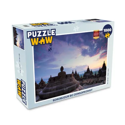 Obrázok produktu pre MuchoWow® Puzzle 1000 ks Borobudur pri východe slnka