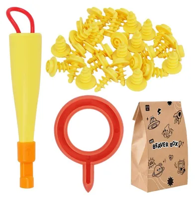 Immagine prodotto di Set di costruzioni in cartone con utensili per bambini, 42 pezzi, kit creativo 3D adatto a bambini dai 3 anni in su