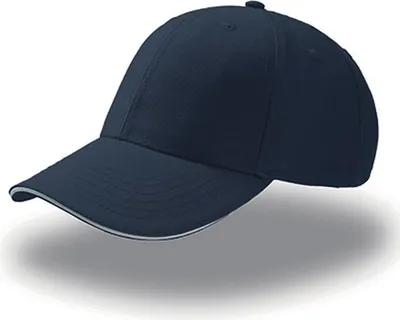 Produktbild von Atlantis  | Sport Sandwich Cap / Kappe / Mütze / Hut - Farbe: Navy/White - Größe: One Size