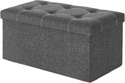 Obrázok produktu pre Úložná lavica so sedákom – sedacia skrinka – sedací taburet – úsporný dizajn – 76 x 38 x 38 cm