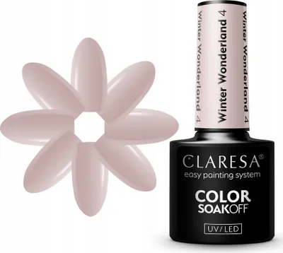 Image de Claresa Uv/Led Hybryd Layer Winter Wonderland 4 Fresh Beach 5G