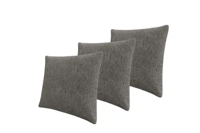 Image de Ensemble de trois coussins décoratifs ZANE – gris 7