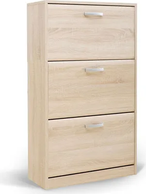 Produktbild von Schuhschrank Ainsa 09, Farbe: Eiche Braun - 120 x 70 x 28 cm (H x B x T)