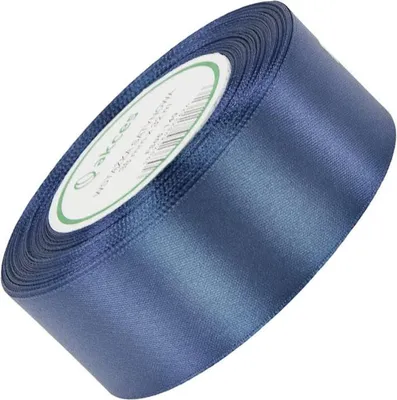Zdjęcie produktu dla Wstążka satynowa stalowa 38mm - 32mb