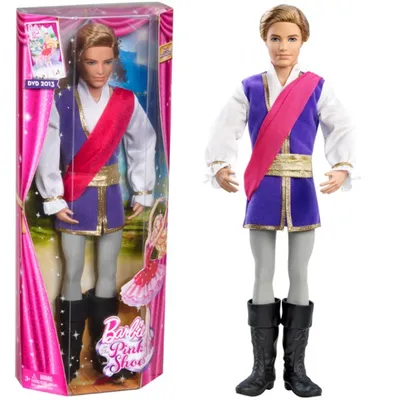 Produktbild von Mattel X8811 Barbie Ken als Prinz Siegfried Puppe Ballettschuhe Ankleidepuppe Puppe Figur