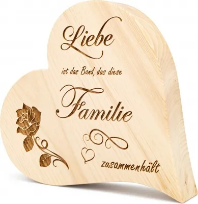 Produktbild von Zirbenherz Liebe ist das Band 20cm