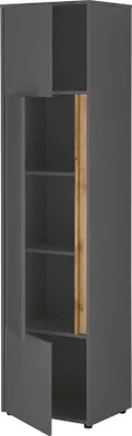 Produktbild von Aktenschrank IV City - Anthrazit Wotan Eiche