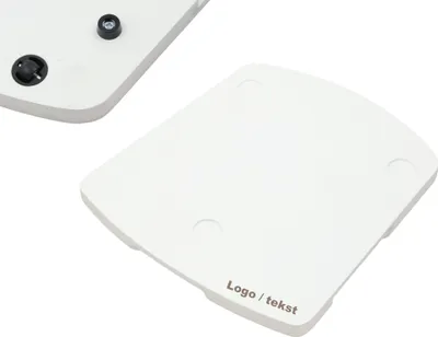 Immagine prodotto di Tavola in legno di faggio per Thermomix con rotelle TM5 TM6 Bianco + incisione