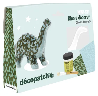 Produktbild von Décopatch kit MINI Dinosaurier selbst gestalten