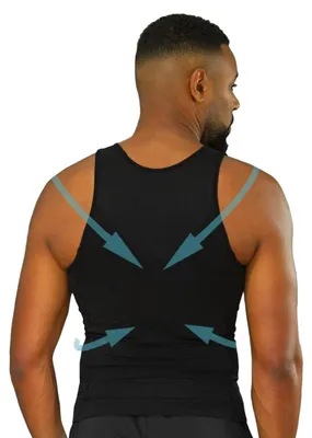 Produktbild von Haltungskorrektur-Tanktop für Herren mit Kompression