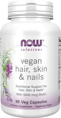 Productafbeelding van NOW Foods haar, huid en nagels (90 caps.) 8344
