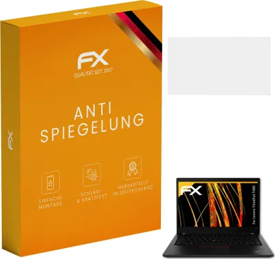 Produktbild von atFoliX 4061186640455, Laptop Bildschirmschutz, Transparent, Lenovo, ThinkPad T490, Anti-Glare Bildschirmschutz, Kratzresistent