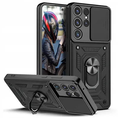 Zdjęcie produktu dla Etui Do Samsung S23 Ultra Pancerne Slide Ring Case
