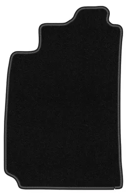 Productafbeelding van Velours bestuurdersmat voor Renault Megane I 1995-2002 (sedan/hatchback/stationwagen/stationwagen) – zwart, op maat – Wielganizator BASIC