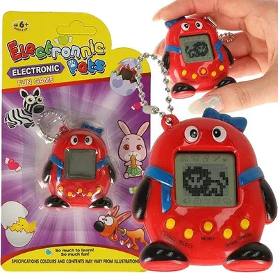 Obrázok produktu pre Hračka Tamagotchi elektronická hra zvieratko červená