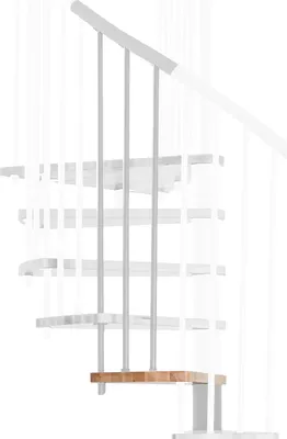 Produktbild von Minka Höhenerweiterung für Spiral Effect 140cm Durchmesser Buche Weiß