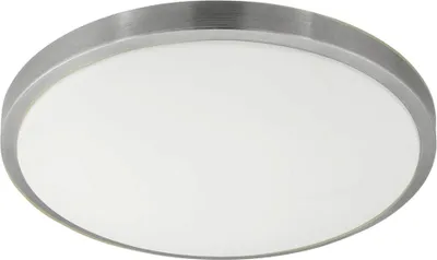 Produktbild von Casaya LED Deckenleuchte Capitello Stahl/Weiß Ø43cm 24W 2500lm warmweiß 3000K