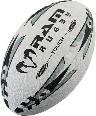 Zdjęcie produktu dla Touch Match Rugby Ball - Piłka meczowa - Ulepszona przyczepność 3D - Marka nr 1 w rugby w Europie - Doskonały kształt i trwałość