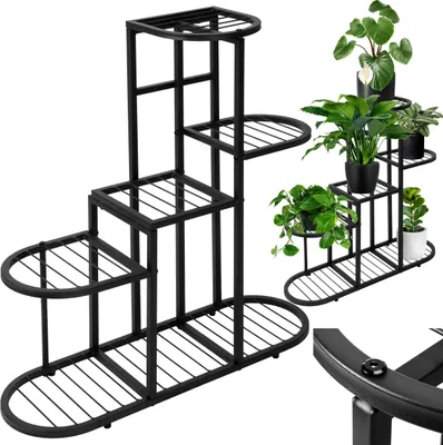 Produktbild von STIGAN loft Metall Blumenbeet schwarz