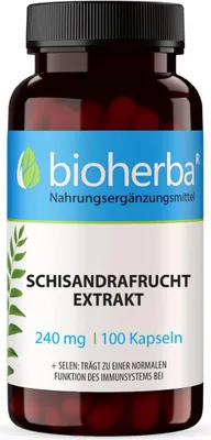 Produktbild von Bioherba Schisandrafrucht Extrakt 240 mg 100 Kapseln