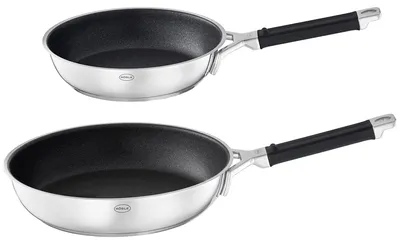 Produktbild von RÖSLE Bratpfannen Set 2 tlg. SILENCE PRO Ø 24/28cm ProResist