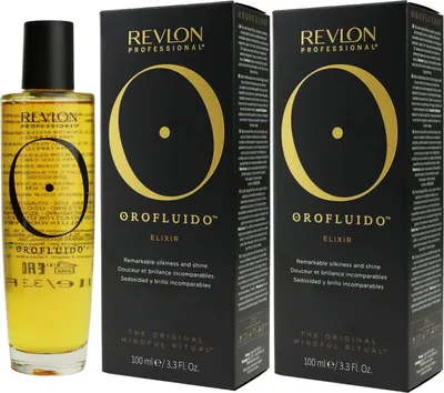 Produktbild von Revlon Professional Orofluido Elixir 2 x 100 ml Glanz Haaröl Set